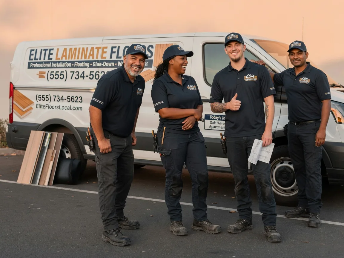 Laminate flooring installation company in Tipton, OK